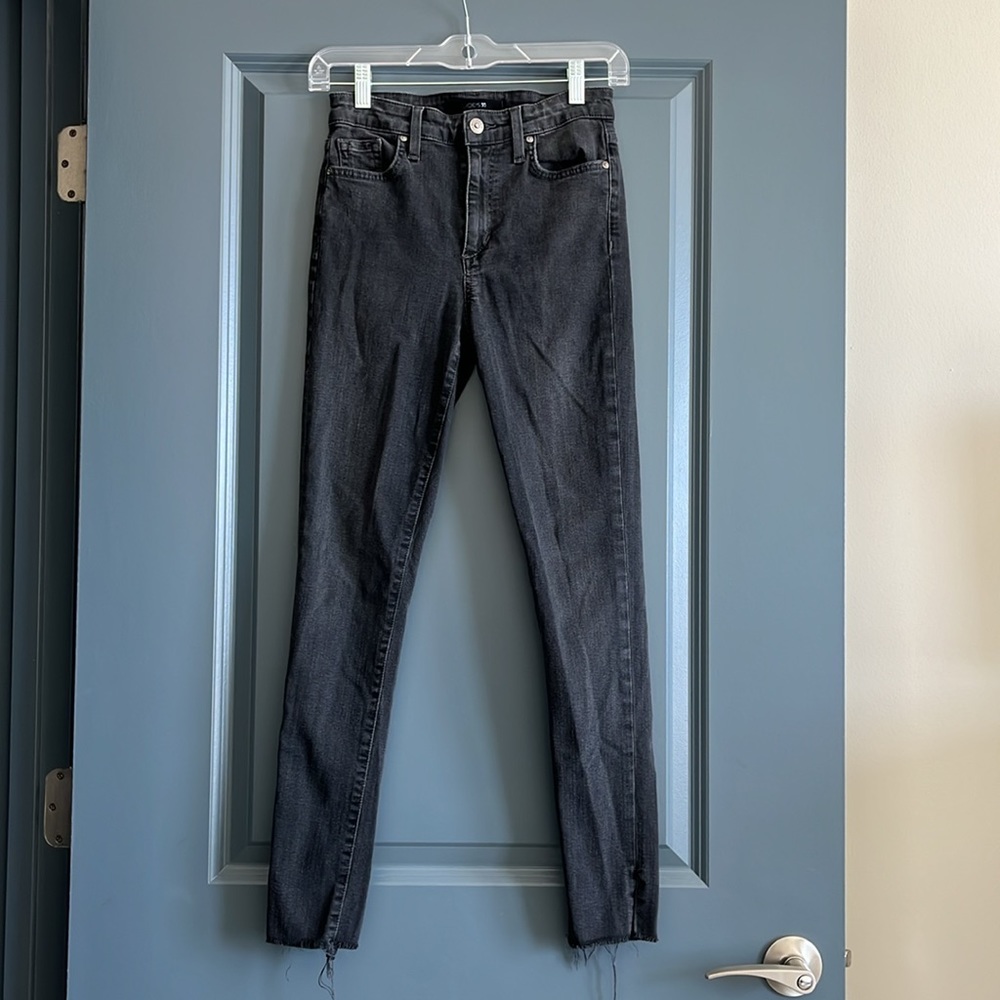Joe’s high rise skinny ankle jeans
